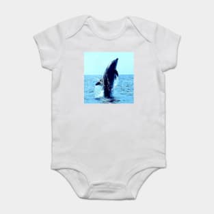 Cute Dolphin Baby Bodysuit